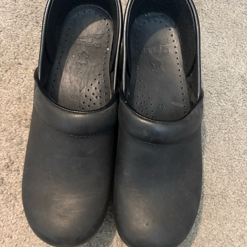 Dansko Black Women's Slip-On Loafers